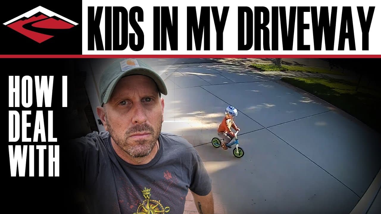 This Guy Dealt with the Kids Playing in His Driveway Perfectly!