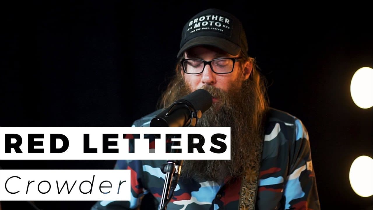 This Awesome Performance of “Red Letters” Is Why We Love Crowder So Much!