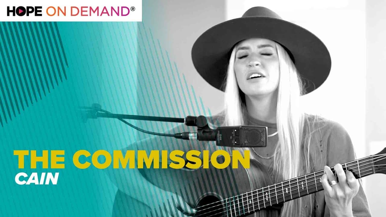 CAIN Gives an Amazing Acoustic Performance of “The Commission”