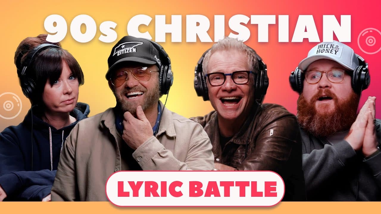 Can TobyMac and Steven Curtis Chapman Remember 90s Christian Song Lyrics? | Lyric Battle
