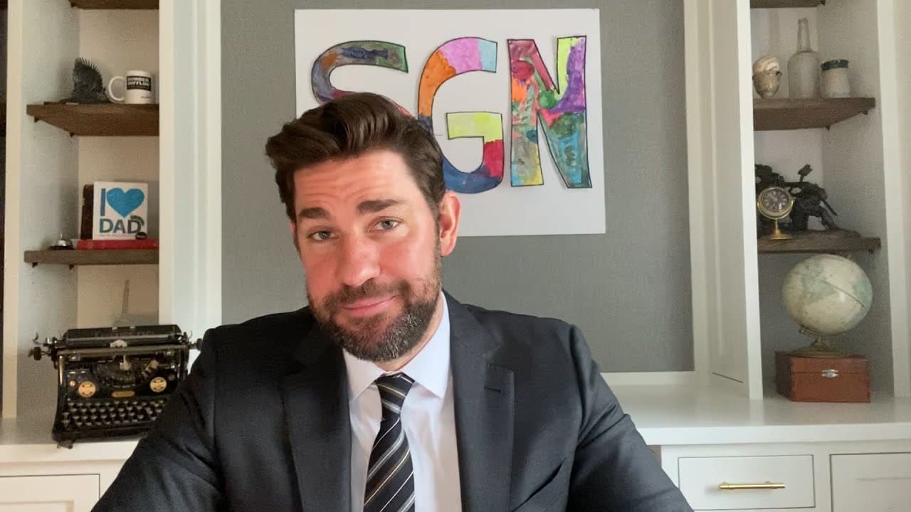 Watch John Krasinski’s New News Show Highlight Only Good News