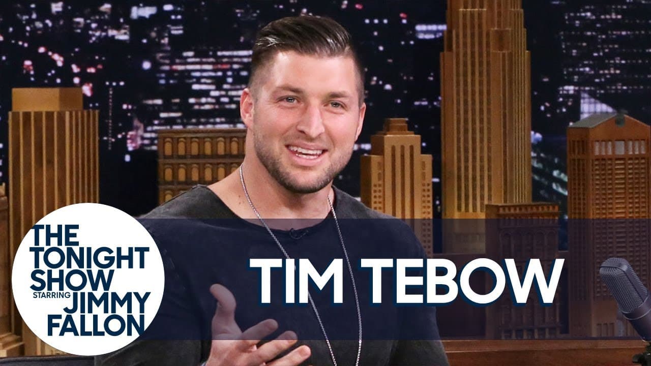 Watch Tim Tebow Share a Message of Hope and Unity on Jimmy Fallon!