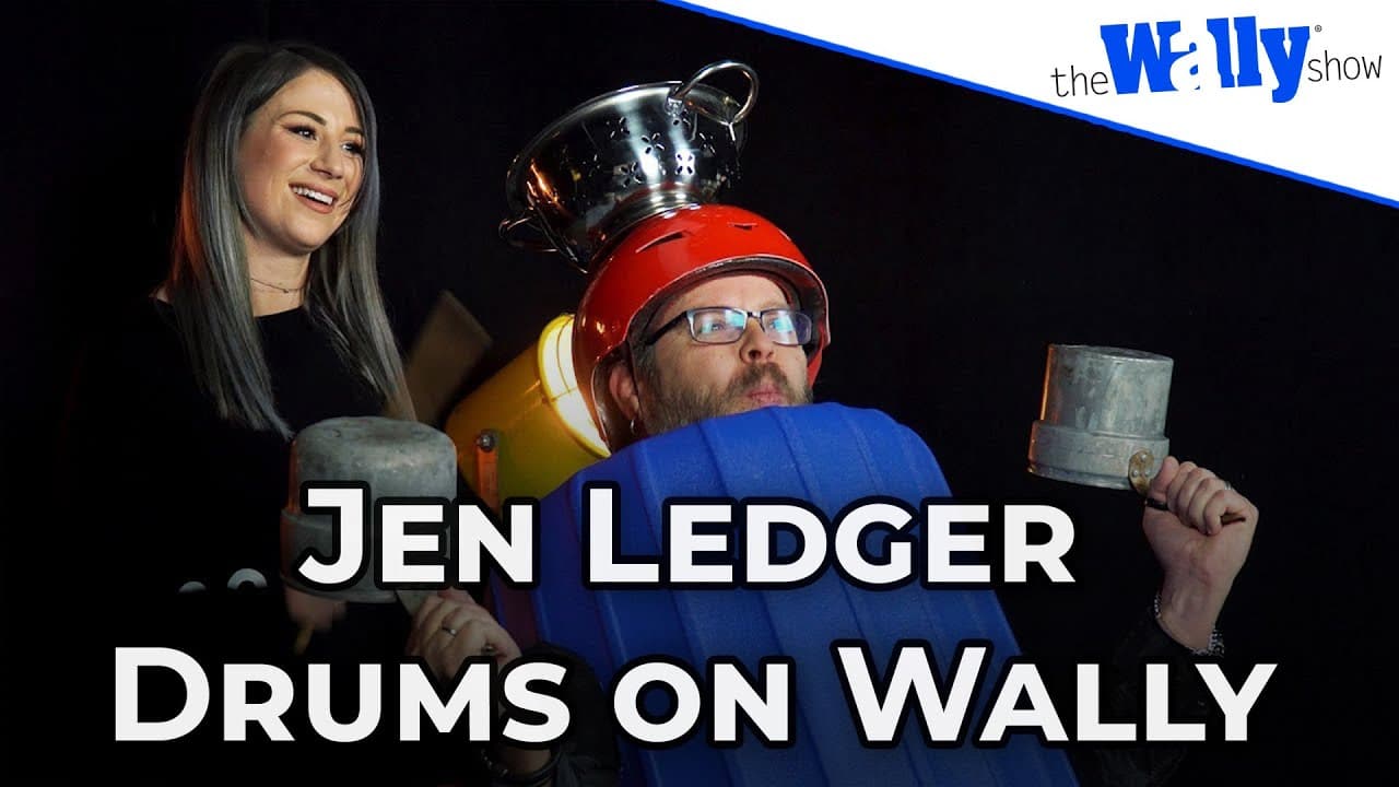 We Turned One of WAY-FM’s DJs Into Jen Ledger’s Drum Set