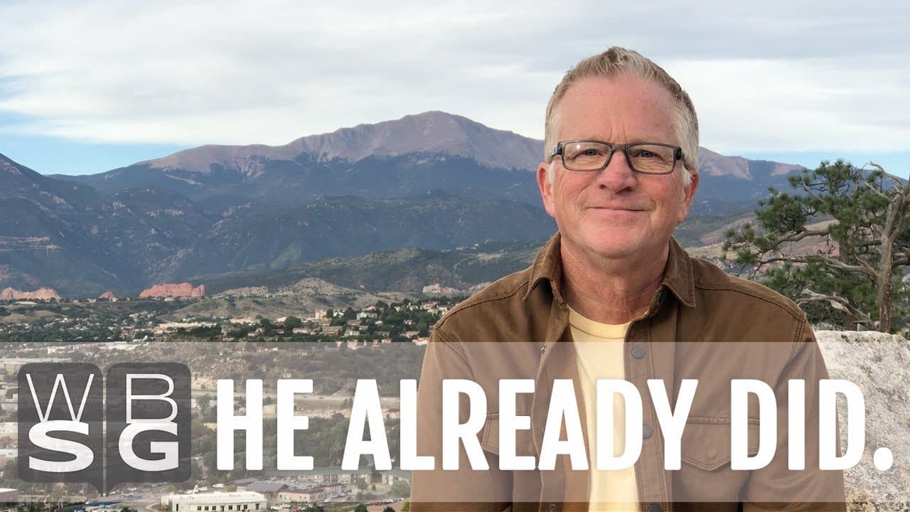 Jesus won’t ask you to do anything He hasn’t done already. – Pastor Dave