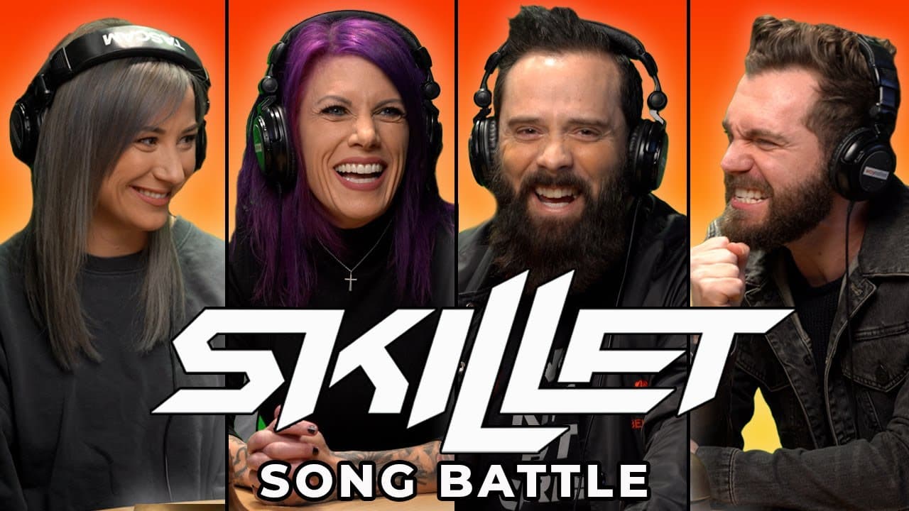 Can Skillet Guess Their Own Songs? | Song Battle