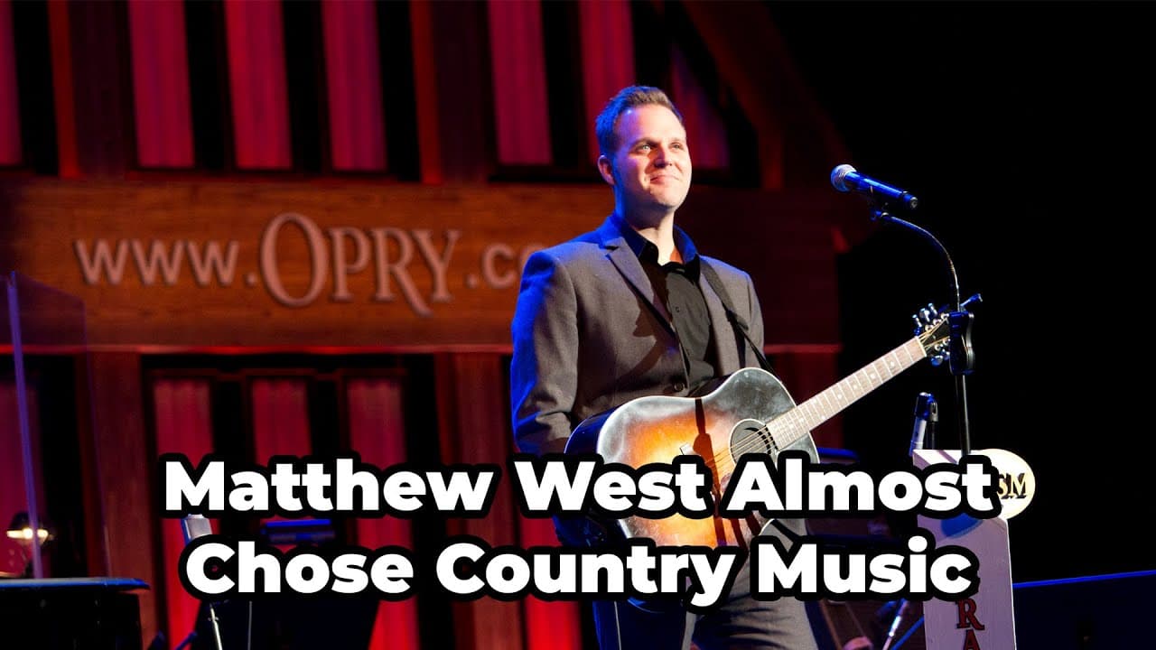How We Almost Lost Matthew West to Country Music