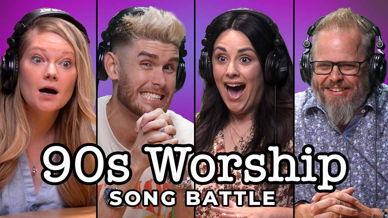 90s Worship Song Battle featuring Colton Dixon and Hope Darst