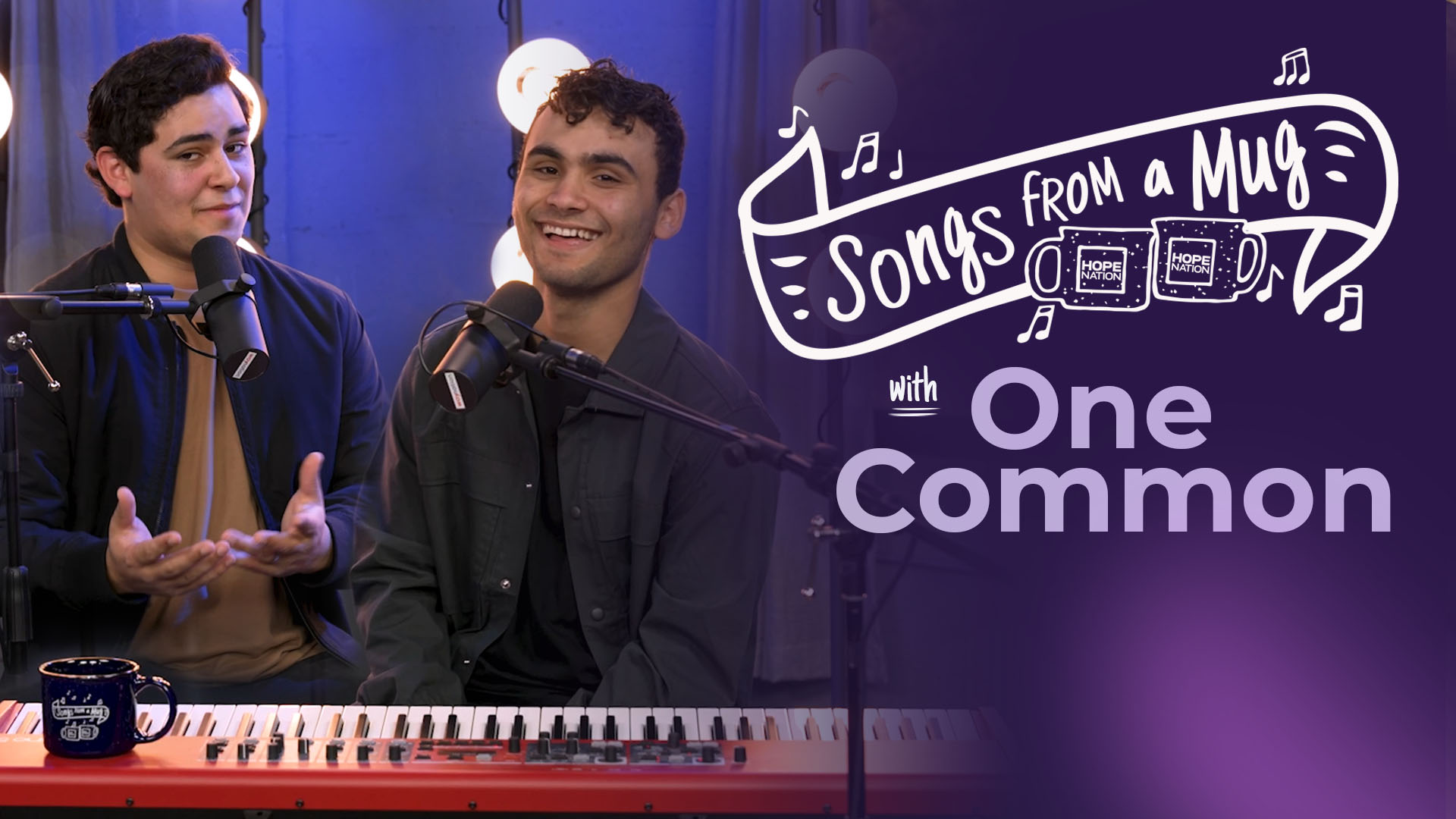 One Common, the Brother Duo, Harmonizes to Maverick City Music, Taio Cruz, and FOR KING + COUNTRY | Songs From a Mug
