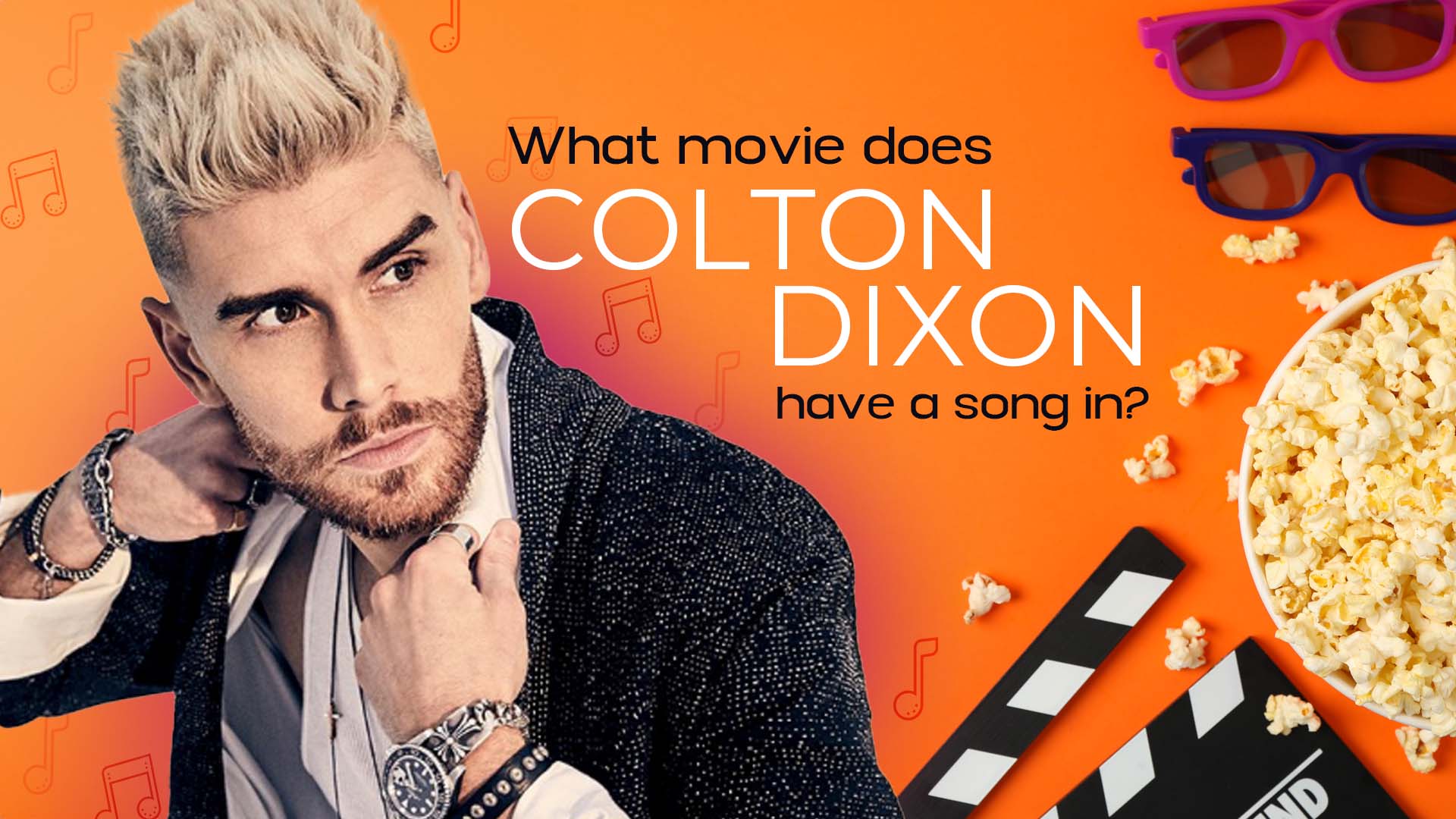 What movie does Colton Dixon have a song in?