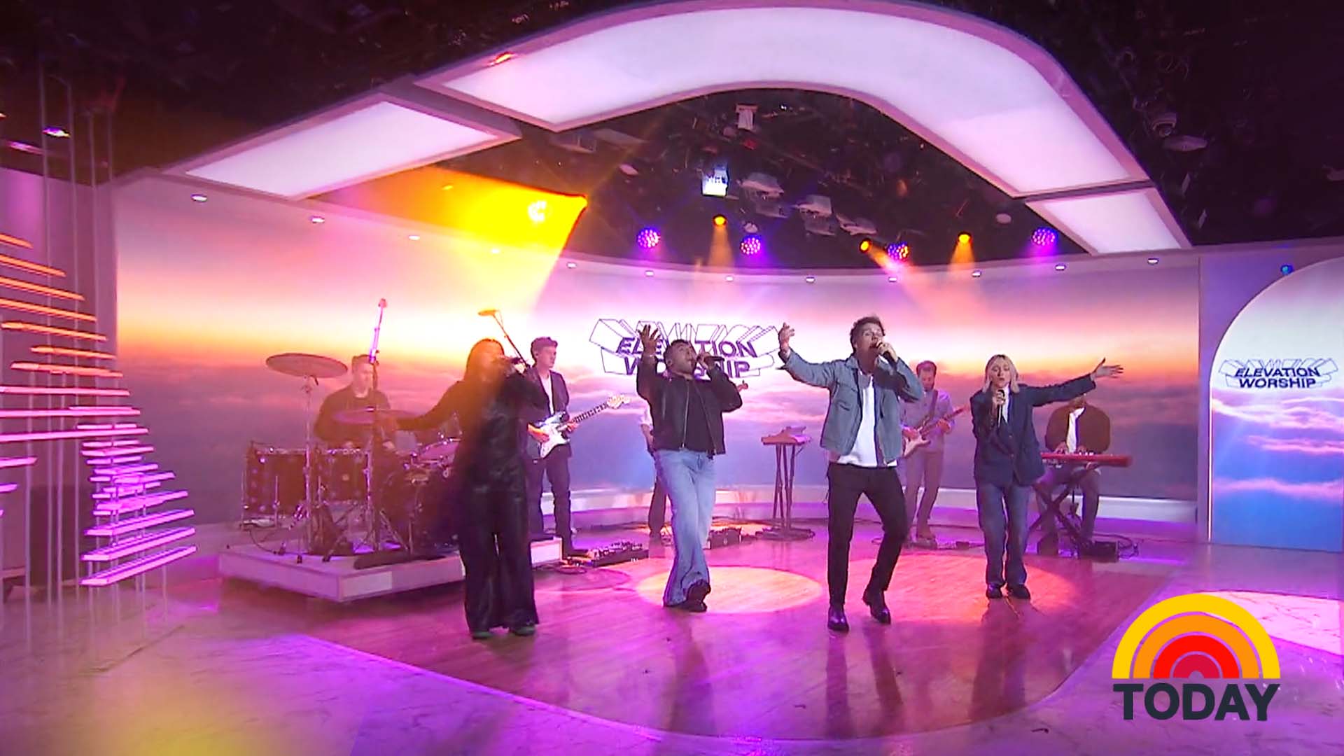 Elevation Worship on the TODAY Show