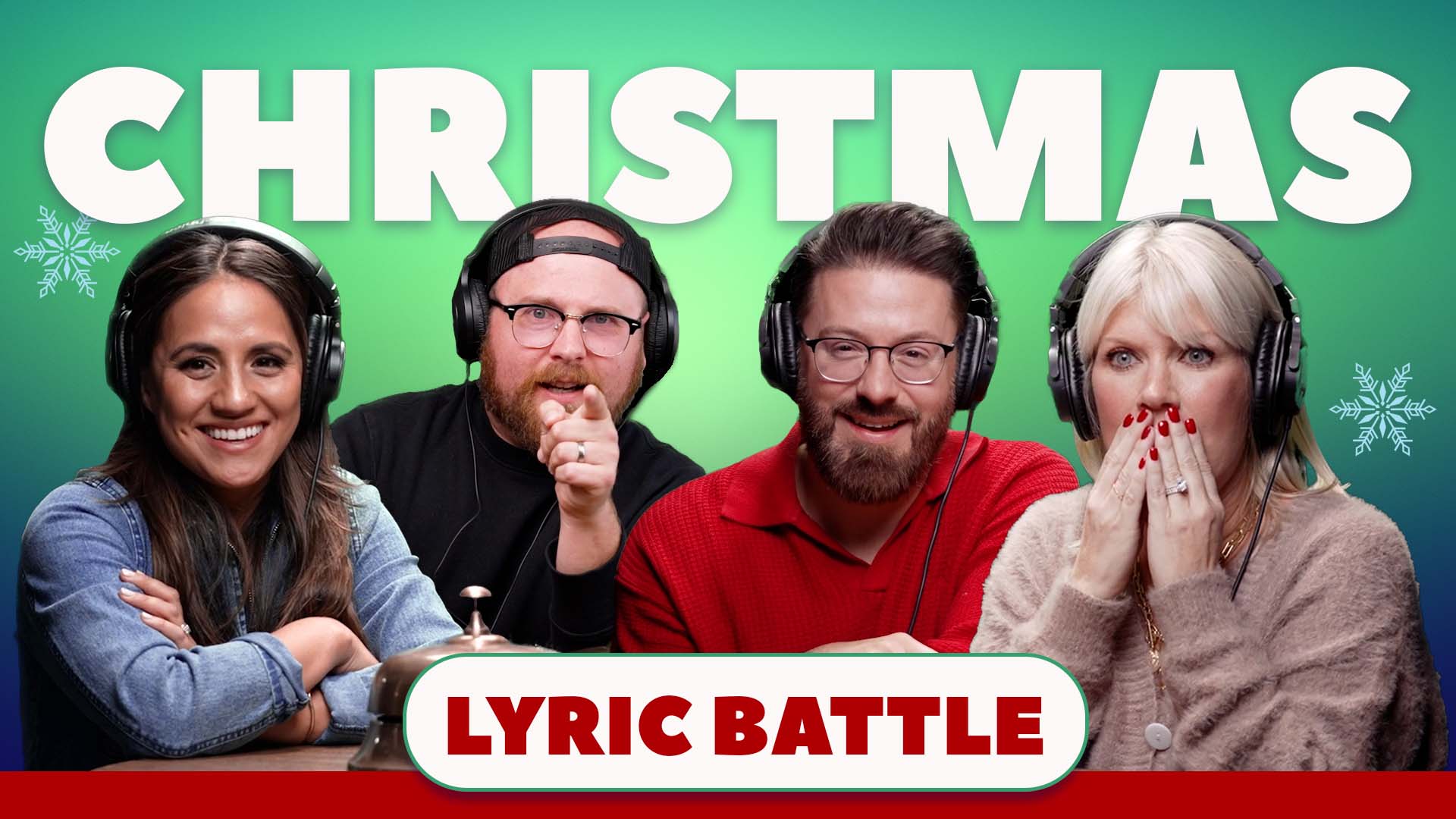 Christmas Lyric Battle ft. Rachael Lampa, Danny Gokey, and Natalie Grant