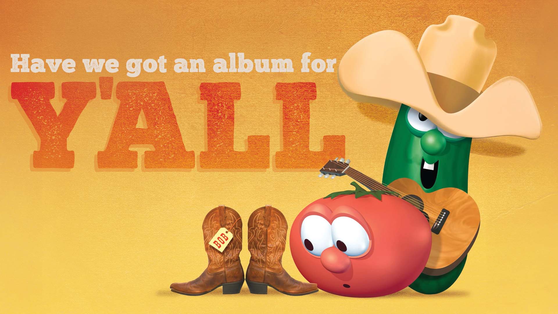 Have We got an album for y'all VeggieTales Country Album